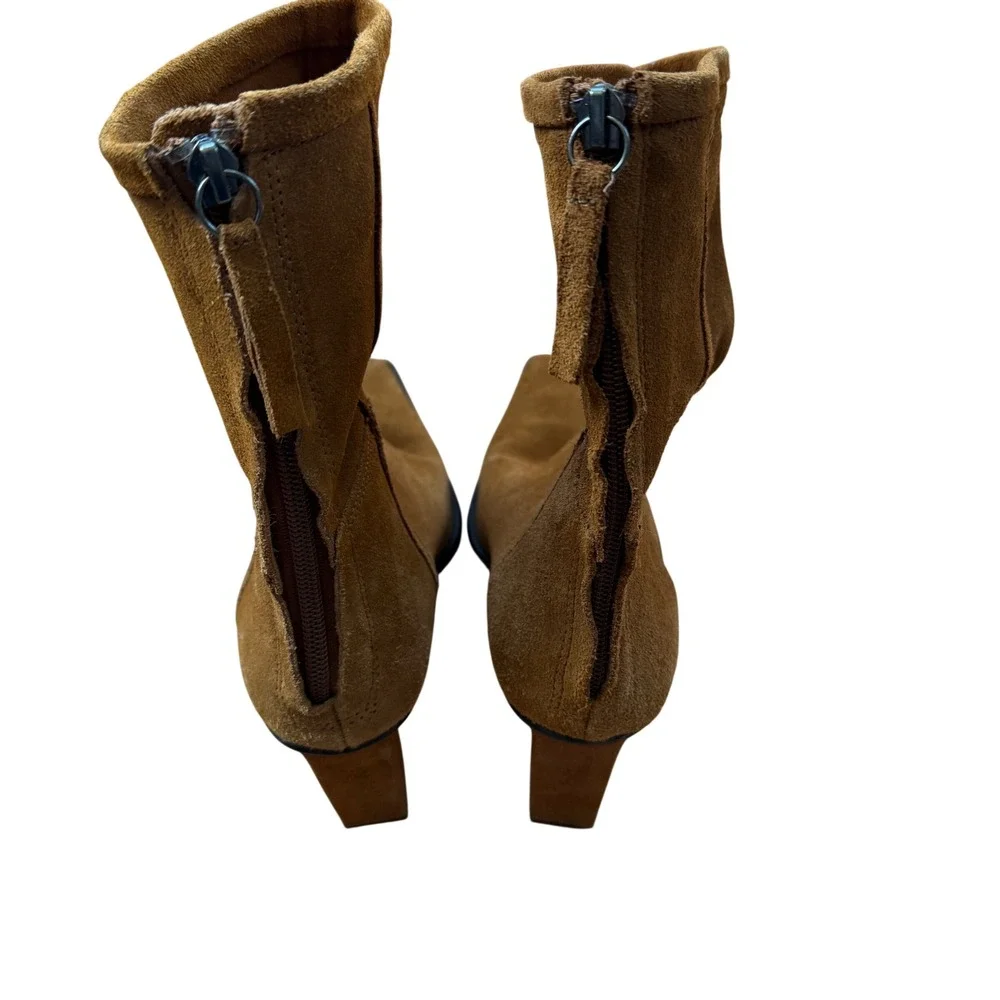 Zara brown pointed